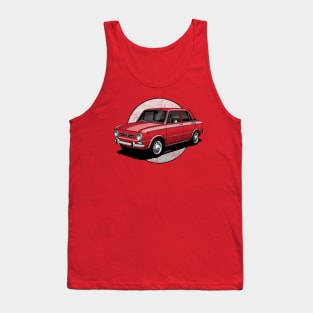 My drawing of the popular Spanish utility car "Ochoymedio" Tank Top